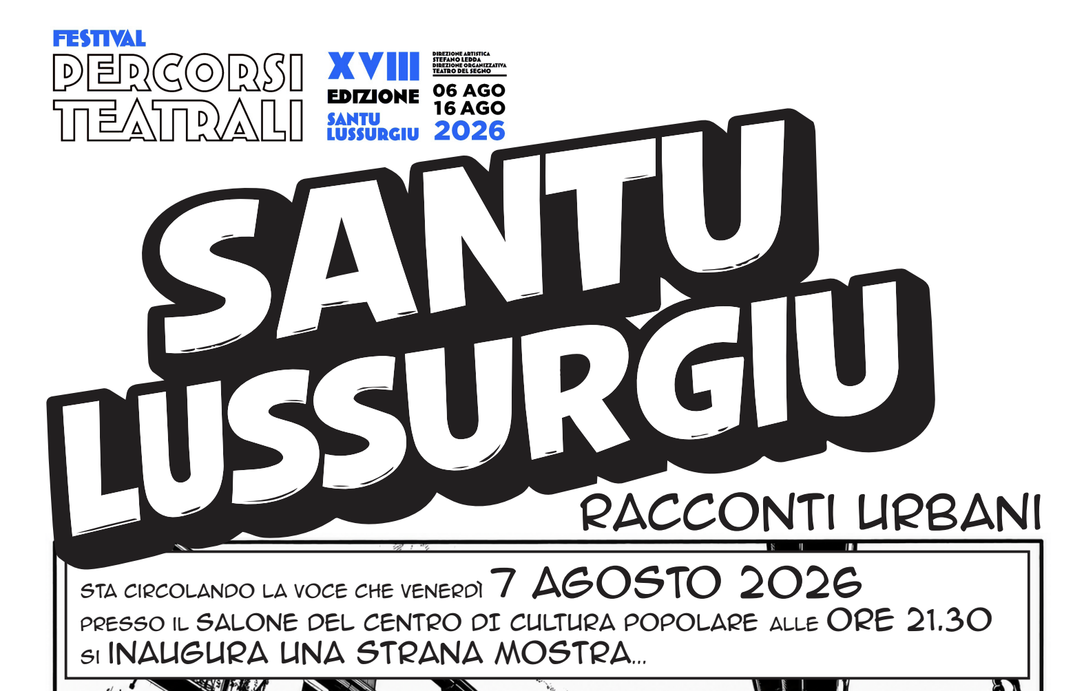 Mostra Racconti Urbani a Santu Lussurgiu di Simone Riggio