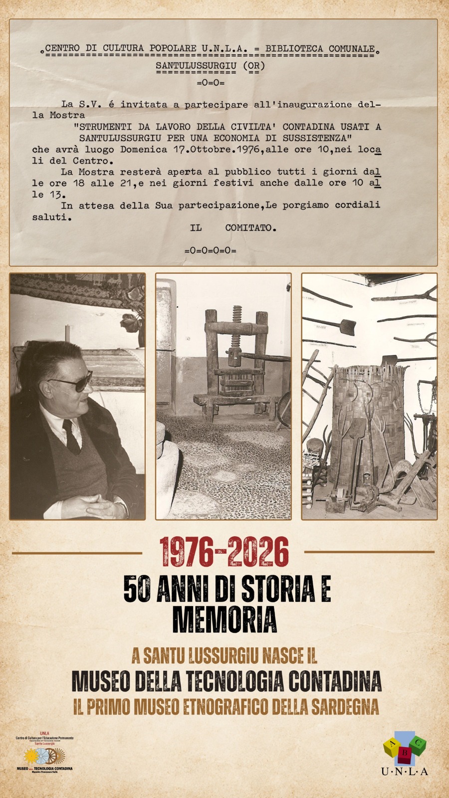 1976-2026 50 anni di storia e memoria